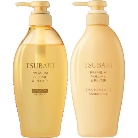 Shiseido Tsubaki Premium Volume & Repair Shampoo, Conditioner Set 2x450ml