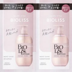   Kosé - Bioliss Pure Retouch Moist Shine Shampoo & Conditioner Trial Set 2x10ml