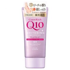   Kosé - CoenRich Q10 Whitening Deep Moisture Hand Cream Fresh Peach 80g