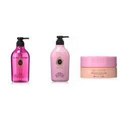   Shiseido - Ma Cherie Shampoo, Conditioner, Mask EX Air Feel Set