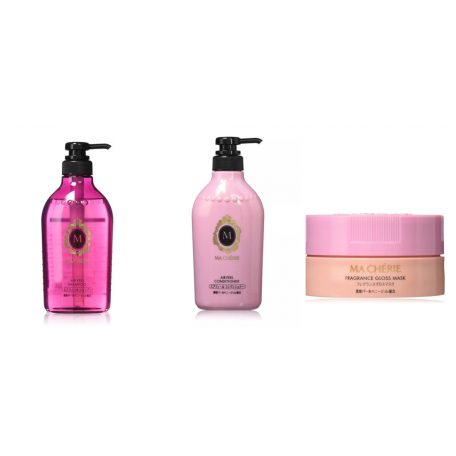 Shiseido - Ma Cherie Shampoo, Conditioner, Mask EX Air Feel Set