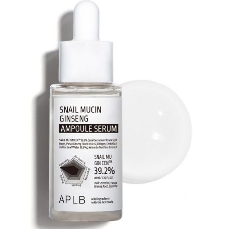 APLB - Snail Mucin Ginseng Ampoule Serum 40ml